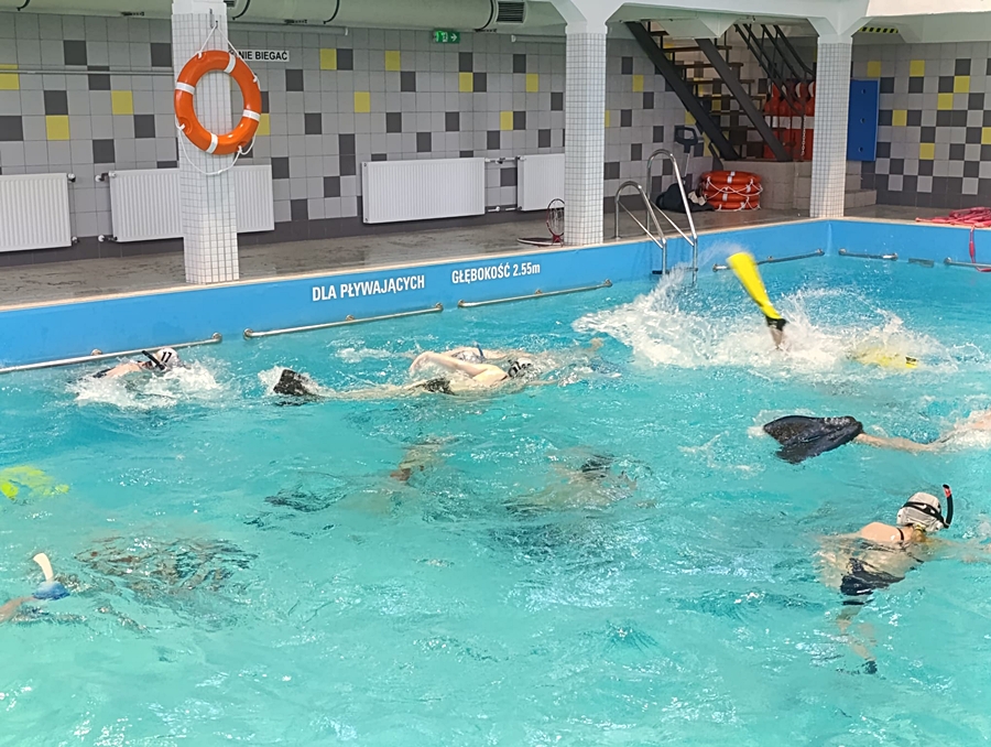 Hokej pod wodą Walenie Siemianowice Śląskie Trening 21 VI 2025